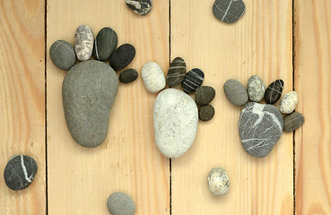 Image showing pebble family