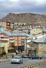 Image showing Town with castle