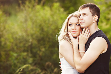 Image showing Young couple