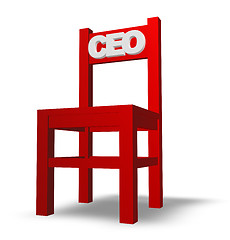 Image showing ceo chair