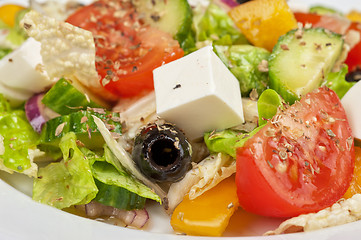 Image showing Greek salad