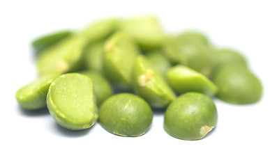 Image showing green peas