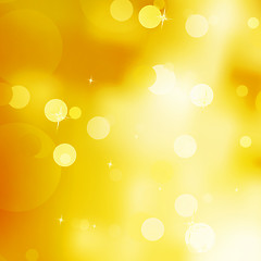 Image showing Glittery gold Christmas background. EPS 10