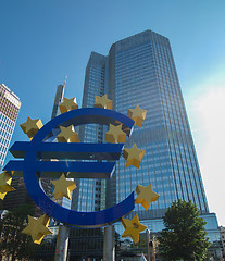 Image showing European Central Bank in Frankfurt