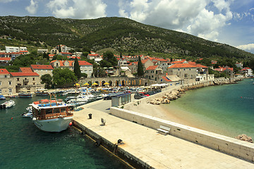 Image showing Bol city harbour