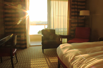 Image showing Room in luxury hotel