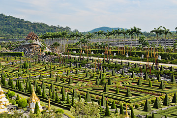 Image showing Nongnooch Tropical Botanical Gardenc