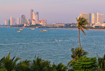 Image showing Pattaya bay thailand