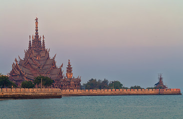 Image showing Pattaya Sanctuary of Truth Thailand