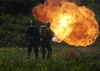 Image showing Flamethrower