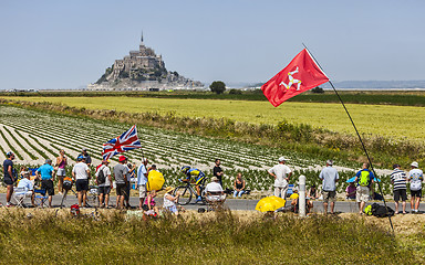 Image showing Tour de France landscape