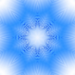 Image showing Background with abstract blue pattern