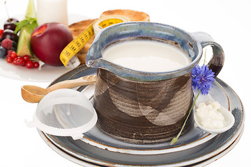 Image showing Kefir in jug