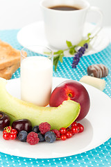 Image showing Healthy breakfast