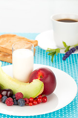 Image showing Healthy breakfast