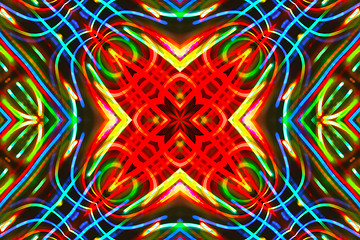 Image showing Abstract neon background