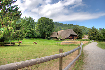 Image showing Open Air Museum Vogtsbauernhof