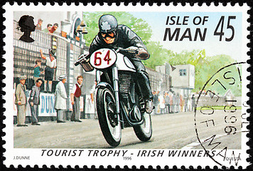 Image showing Motor Sport Stamp #1