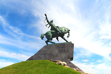 Image showing salavat yulaev monument in ufa russia