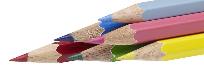 Image showing multicolored pencils