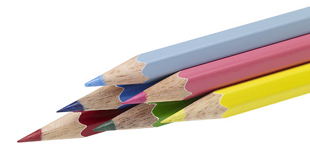 Image showing multicolored pencils