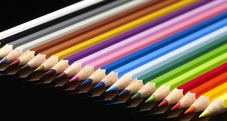 Image showing colorful pencils