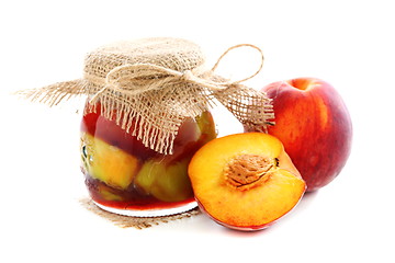 Image showing Jam made from peaches.