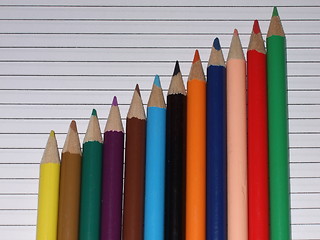 Image showing Color pencils