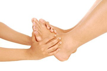 Image showing hands and feet.