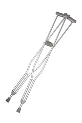 Image showing crutches