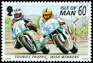 Image showing Motor Sport Stamp #2