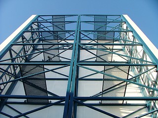 Image showing photo of metal structure