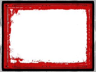 Image showing Grunge border