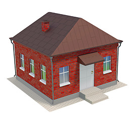 Image showing Brick house