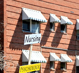 Image showing Nursing, psychology job fair.