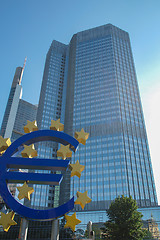 Image showing European Central Bank in Frankfurt