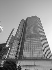 Image showing European Central Bank in Frankfurt