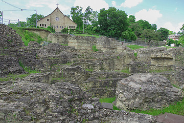 Image showing Roman Theatre in Mainz