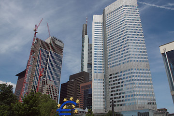 Image showing European Central Bank in Frankfurt