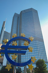 Image showing European Central Bank in Frankfurt