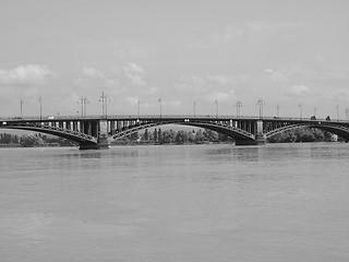 Image showing Rhine river in Mainz