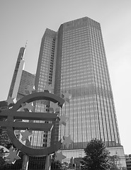 Image showing European Central Bank in Frankfurt