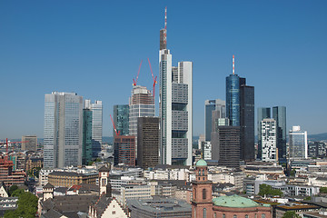 Image showing Aerial view of Frankfurt