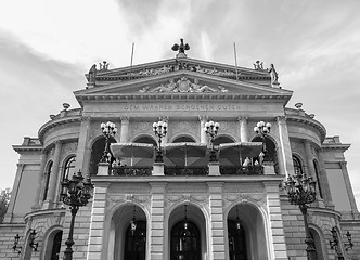 Image showing Alte Oper in Frankfurt