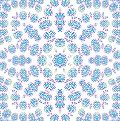 Image showing Abstract pattern on white