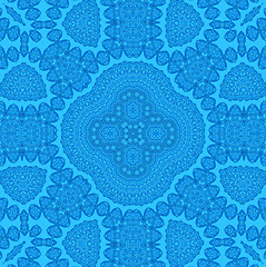 Image showing Abstract blue pattern