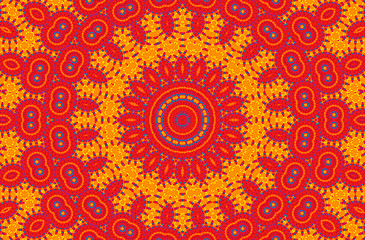 Image showing Abstract bright pattern