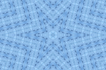 Image showing Blue background with abstract pattern