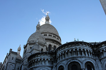 Image showing Basilique of Sacre Coeur, Montmartre, Paris