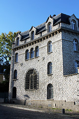 Image showing Old house in Montmarte alley. Paris